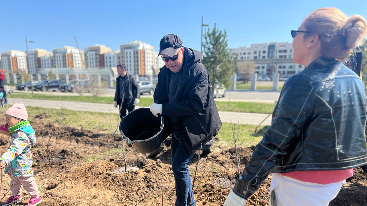 NU Planted Fruit Tree Garden