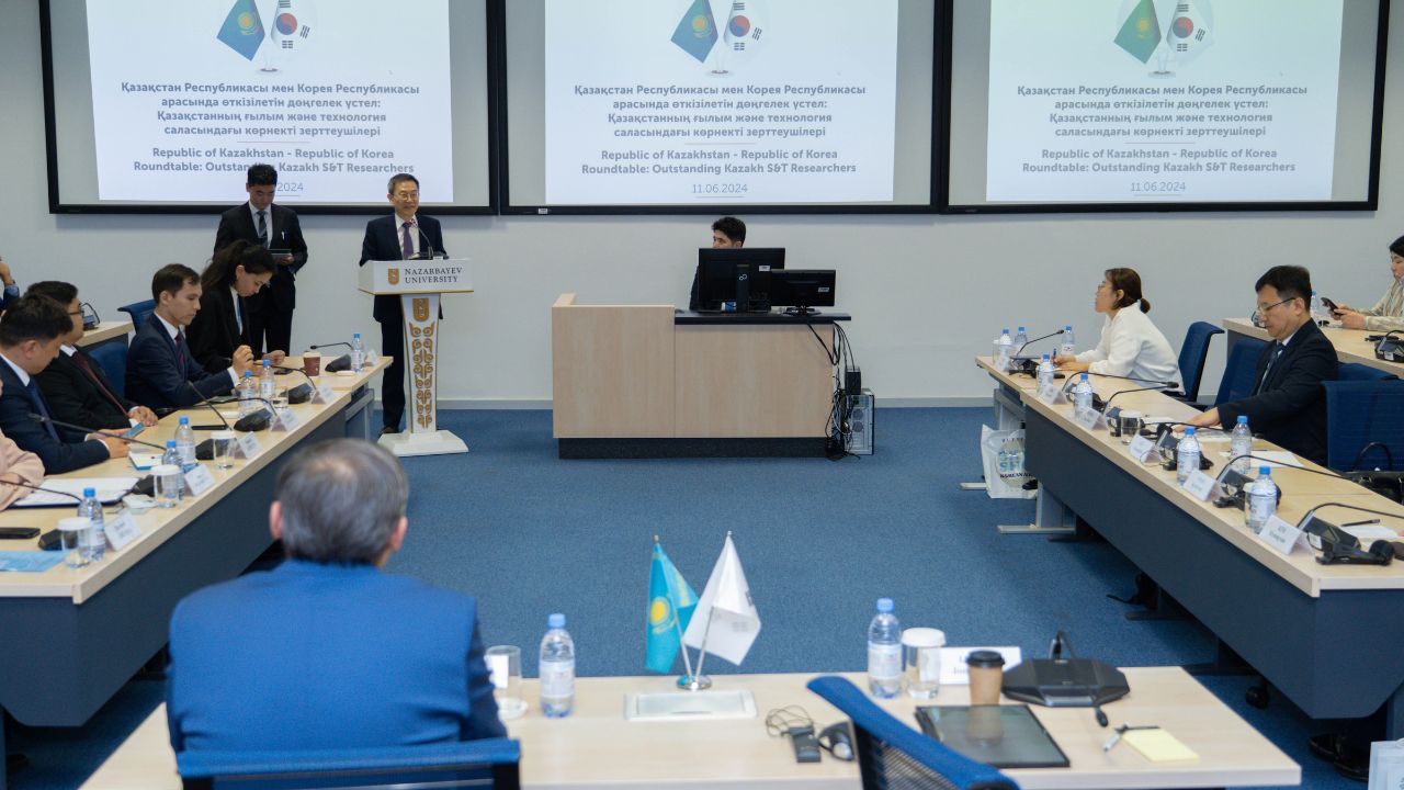 NU-да Қазақстан-Корея ғылыми-техникалық ынтымақтастықты нығайту мәселелері талқыланды