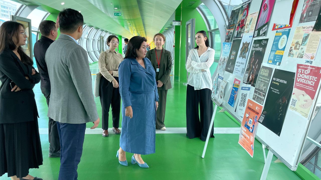 “On par with dormitories abroad”: Akerke Abylaikhan Visits NU Dormitories