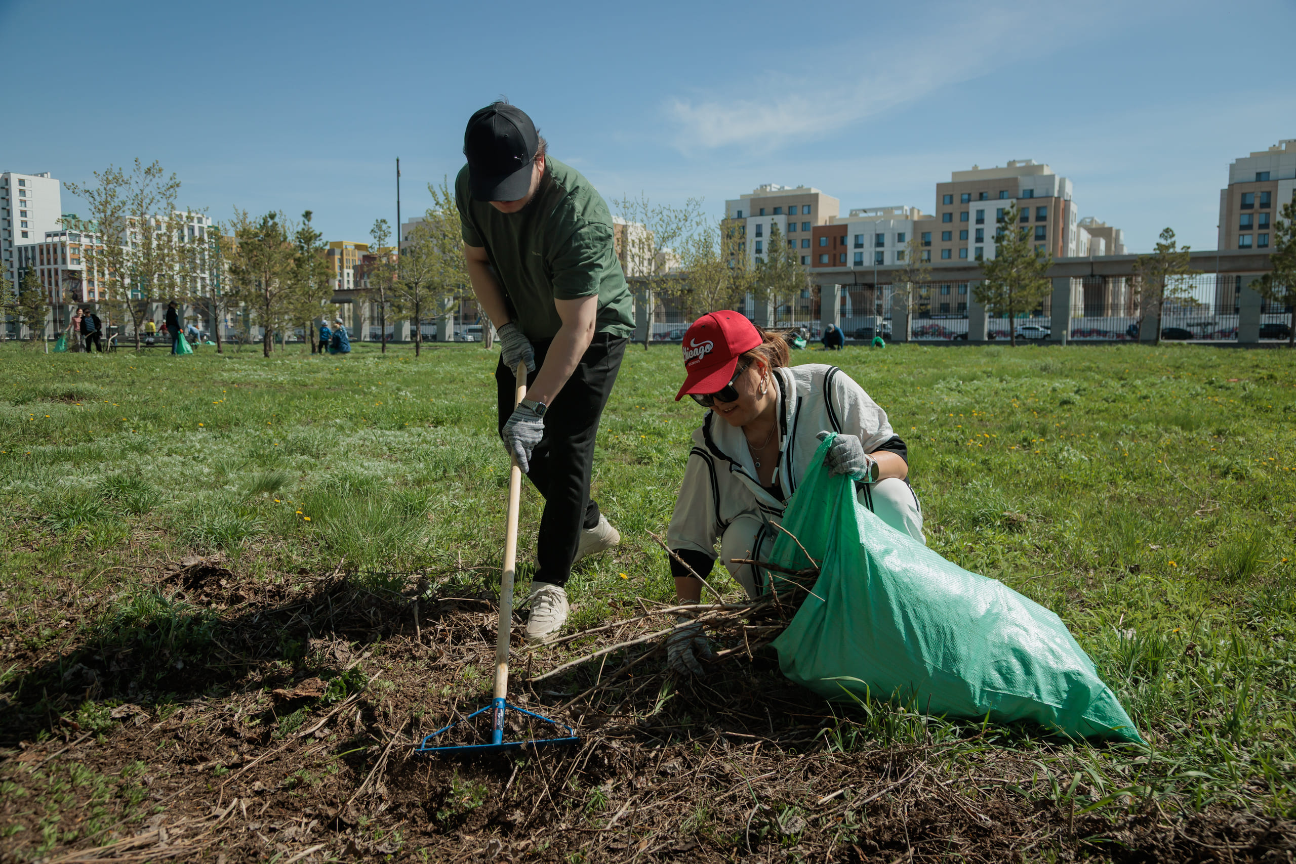 NU «Таза Қазақстан» акциясы аясында Clean Up Day өткізді