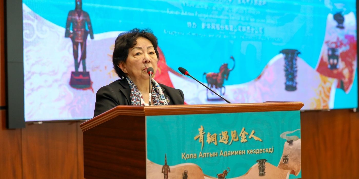 Bronze Meets the Golden Man: A Celebration of Cultural Dialogue Between China and Kazakhstan