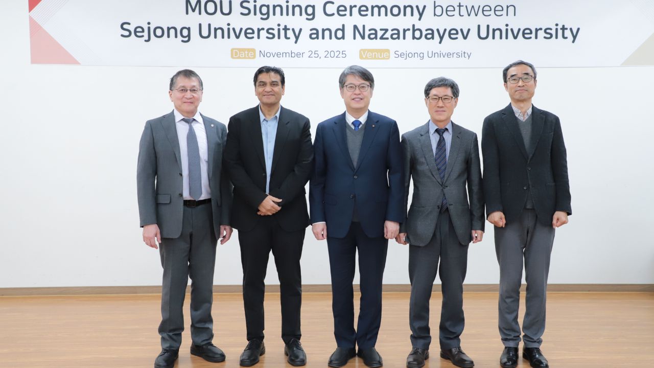 NU мен Sejong University ынтымақтастық туралы меморандумға қол қойды