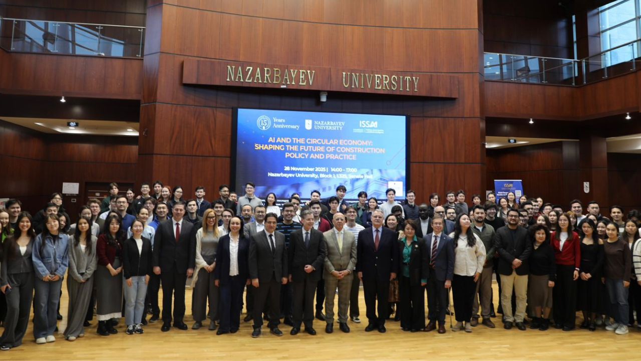 Тұрақты құрылыс болашағы: ИИ мен циркулярлы экономика мамандары NU-де бас қосты